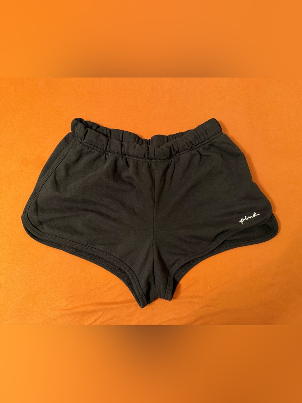 PINK Victoria's Secret Black Athletic Lounge Shorts